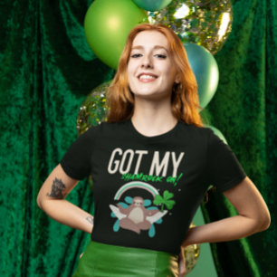 シャム得ロックだ!聖パトリックの日向けユーモア トライブレンドTシャツ