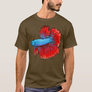 シャム戦闘魚観賞魚ギフト6 Tシャツ