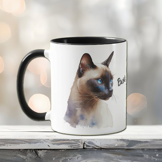 シャム最高の猫ママEver Mug マグカップ