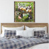 シャム派ソフィー キャンバスプリント (インサイチュ (寝室))