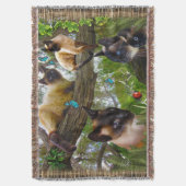 シャム派ソフィー スローブランケット (正面縦)