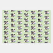 シャム猫いたずらおもしろい ラッピングペーパーシート (正面3)