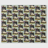 シャム猫いたずら ラッピングペーパー (フラット)