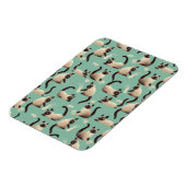 シャム猫が物 マグネット (左側)