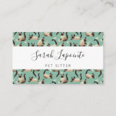 シャム猫が物 名刺 (正面)