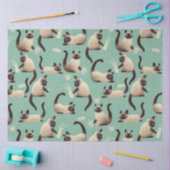 シャム猫が物 薄葉紙 (クラフト)