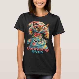シャム猫とシャルトルリュの魅力PNG Tシャツ