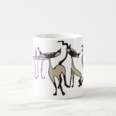 シャム猫のコーヒー・マグ コーヒーマグカップ (中央)