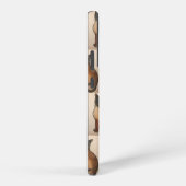 シャム猫のスマホケース SAMSUNG GALAXYケース (右側面)