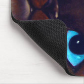 シャム猫のネコ科の絵画-マウスパッド マウスパッド (コーナー)