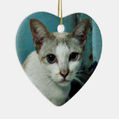シャム猫の友人 セラミックオーナメント (右)