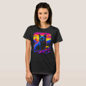 シャム猫の夕日 Tシャツ (正面フル)