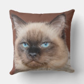 シャム猫の枕 クッション (裏面)