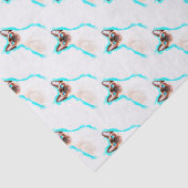 シャム猫の水彩画 薄葉紙 (詳細)