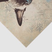 シャム猫の水彩画 薄葉紙 (詳細)