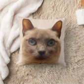 シャム猫の装飾用クッション クッション (ブランケット)