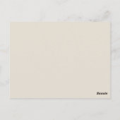 シャム猫はがき ポストカード (裏面)