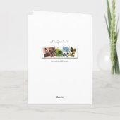 シャム猫イースターバニーby Bihrle Card シーズンカード (裏面)