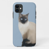 シャム猫ケース Case-Mate iPhoneケース (裏面)