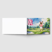 シャム猫ゴルファーのためのゴルフ女性大会 ゲストブック (全面)