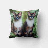 シャム猫ツインズクッション クッション (裏面)