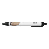 シャム猫マンガイラストレーション 黒ボールペン (ボトム)