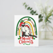 シャム猫メリークリスマス シーズンカード (スタンド正面)