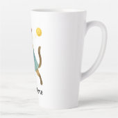シャム猫好き カフェラテマグ (右)