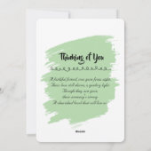 シャム猫悔やみや弔慰カード シーズンカード (裏面)