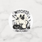 シャム猫魔法：機知に富んだ無料 コンフェッティ (スモール正面)