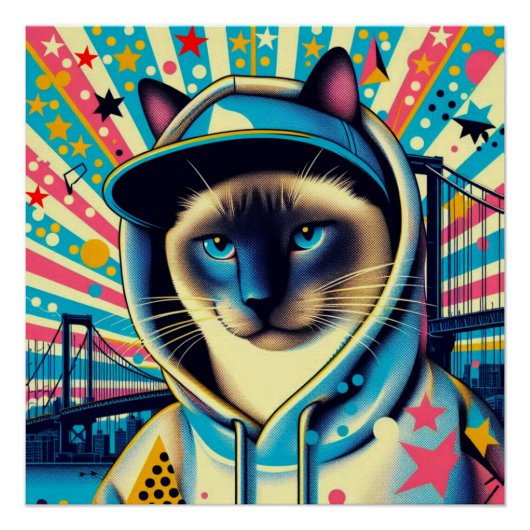 シャム猫4 ポスター (正面)