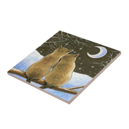 シャム猫584 タイル (側面)