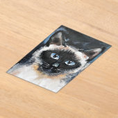 シャム猫 アクリル招待状 (レイダウン)