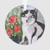 シャム猫 オーナメント (裏面)