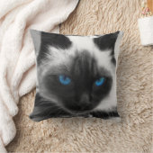 シャム猫 クッション (ブランケット)