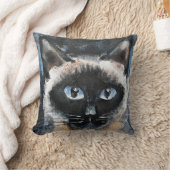 シャム猫 クッション (ブランケット)