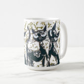 シャム猫 コーヒーマグカップ (正面右)