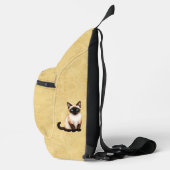 シャム猫 スリングバッグ (右)