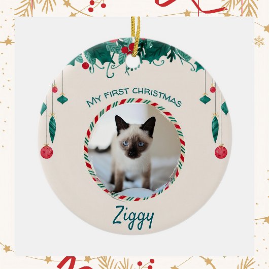 シャム猫 セラミックオーナメント