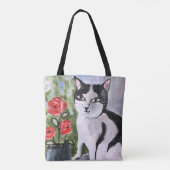 シャム猫 トートバッグ (裏面)
