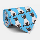 シャム猫 ネクタイ (ロール)