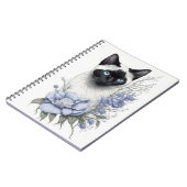 シャム猫 ノートブック (左側)