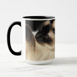 シャム猫 ペット ねこ 仔猫 運命 芸術 マグカップ