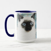 シャム猫 マグカップ (左)