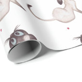 シャム猫 ラッピングペーパー (ロールコーナー)