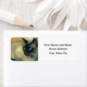 シャム猫 ラベル (インサイチュ)