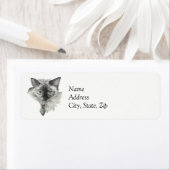 シャム猫 ラベル (インサイチュ)