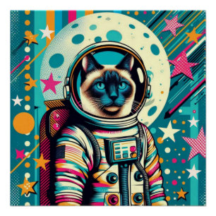 シャム猫・宇宙飛行士2 ポスター