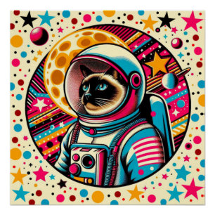 シャム猫・宇宙飛行士3 ポスター
