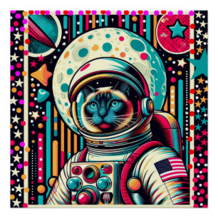 シャム猫・宇宙飛行士5 ポスター